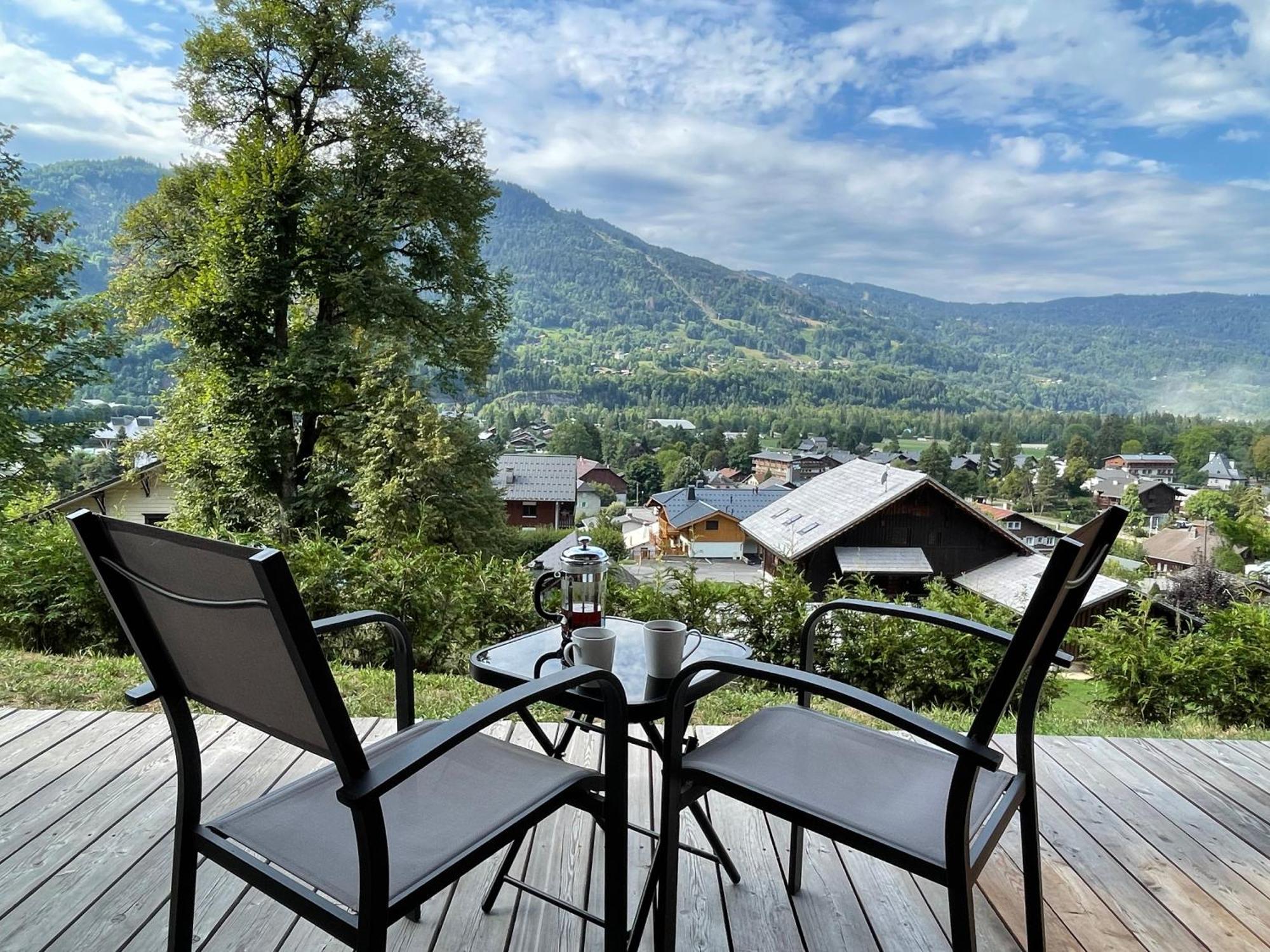 Plein Soleil Modern 3 Bedroom Apartment With Stunning Mountain Views Самоен Экстерьер фото